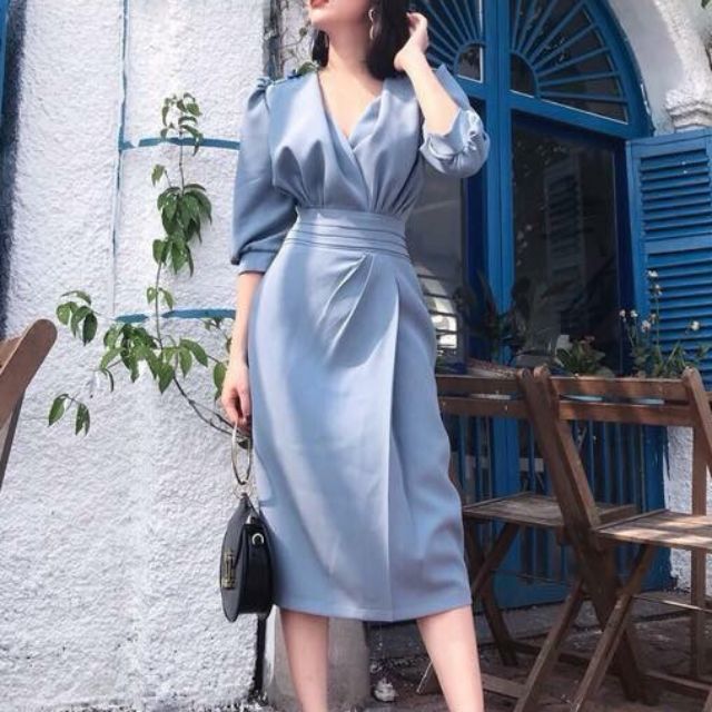 Đầm Topshop midi đính hoa ren 3D