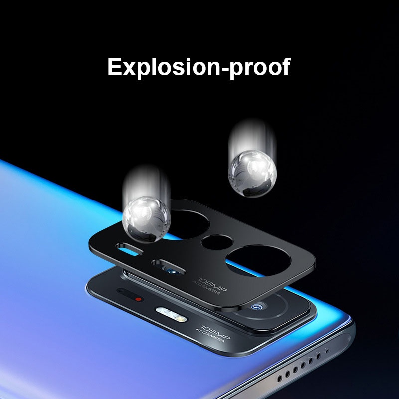 Ốp Điện Thoại Kim Loại Bảo Vệ Camera Chống Trầy Xước Sang Trọng Cho Xiaomi 11T Pro