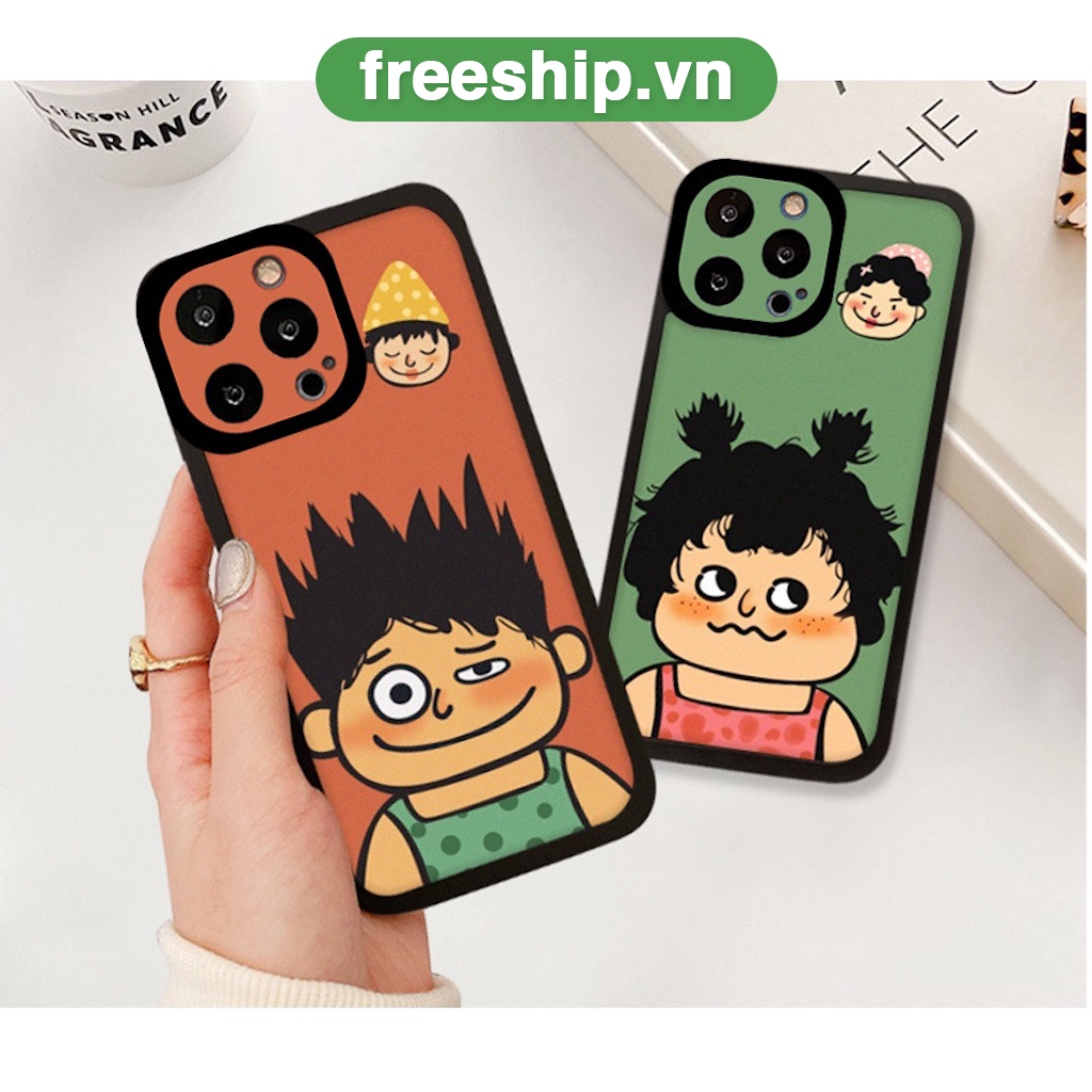 Ốp lưng iphone cạnh vuông lỗ camera tóc xù 6/6plus/7/7plus/8/8plus/x/xr/xs/11/12/13/pro/max/plus/promax