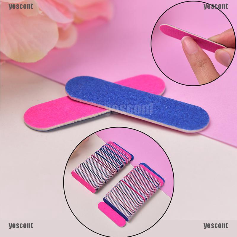 Yc☀Bộ 100 Cây Dũa Móng Tay Mini