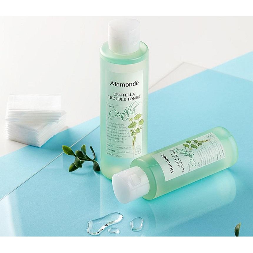 Nước Hoa Hồng Rau Má Mamonde Centella Trouble Toner