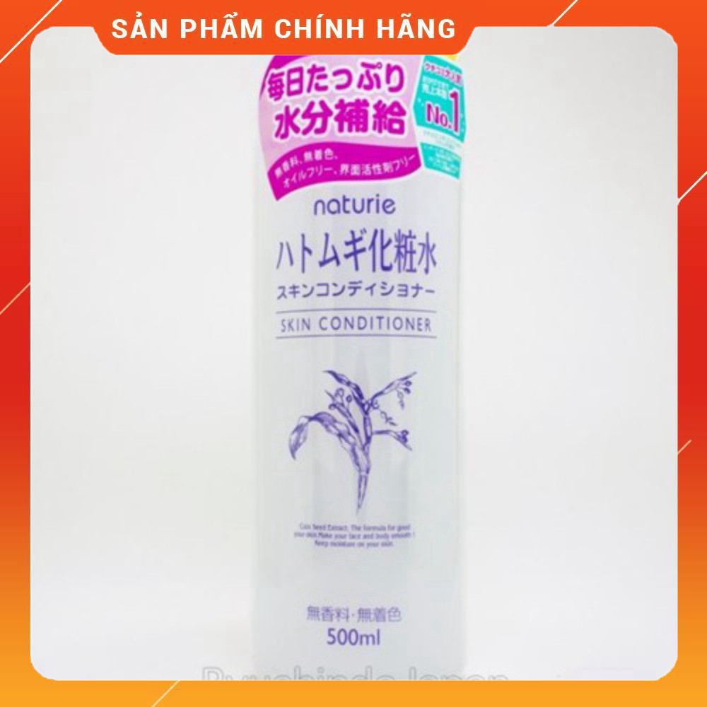 Nước cân bằng Naturie hạt ý dĩ Nhật Bản 500ml