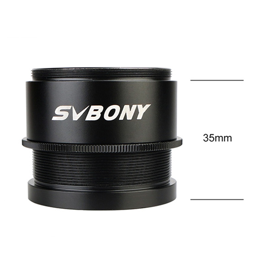 Ống mở rộng SVBONY SV109 M42 có thể thay đổi chiều dài 24-35mm điều chỉnh tiêu cự chụp ảnh thiên văn với máy ảnh DSLR