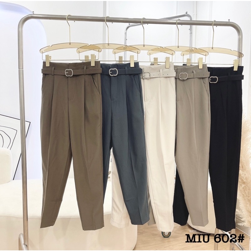 QUẦN 919  CHẤT DÀY MỊN KÈM ĐAI Mới