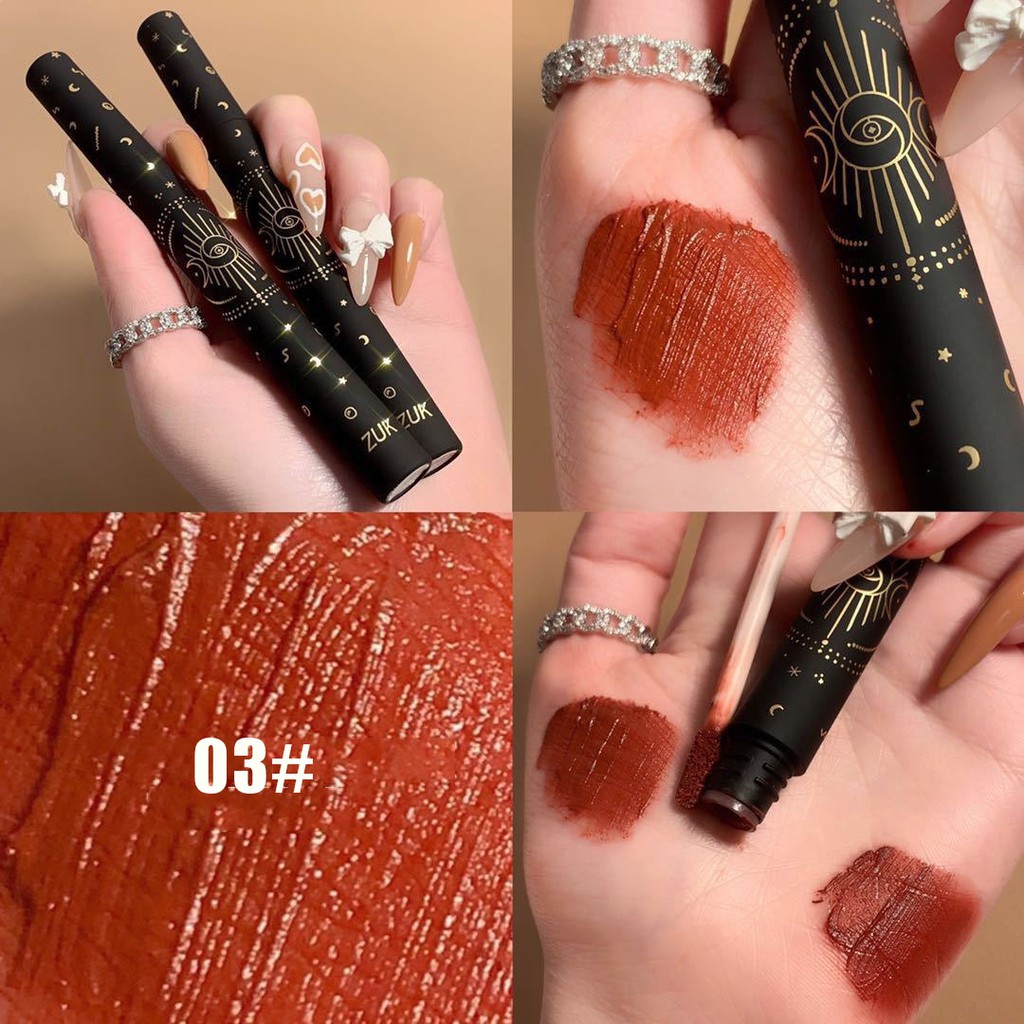 ZUK 6 Colors Velvet Smooth Matte Lip Gloss Long Lasting Moisturizer Non stick Cup Lips Makeup Beauty | BigBuy360 - bigbuy360.vn