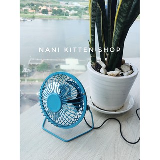 [ Hình thật] Quạt để bàn mini inox chạy USB