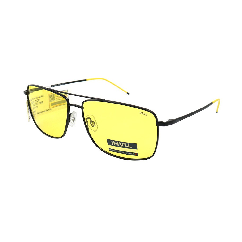 (Hàng chính hãng) Kính mát nam nữ Invu B1025 màu sắc thời trang, thiết kế dễ đeo bảo vệ mắt