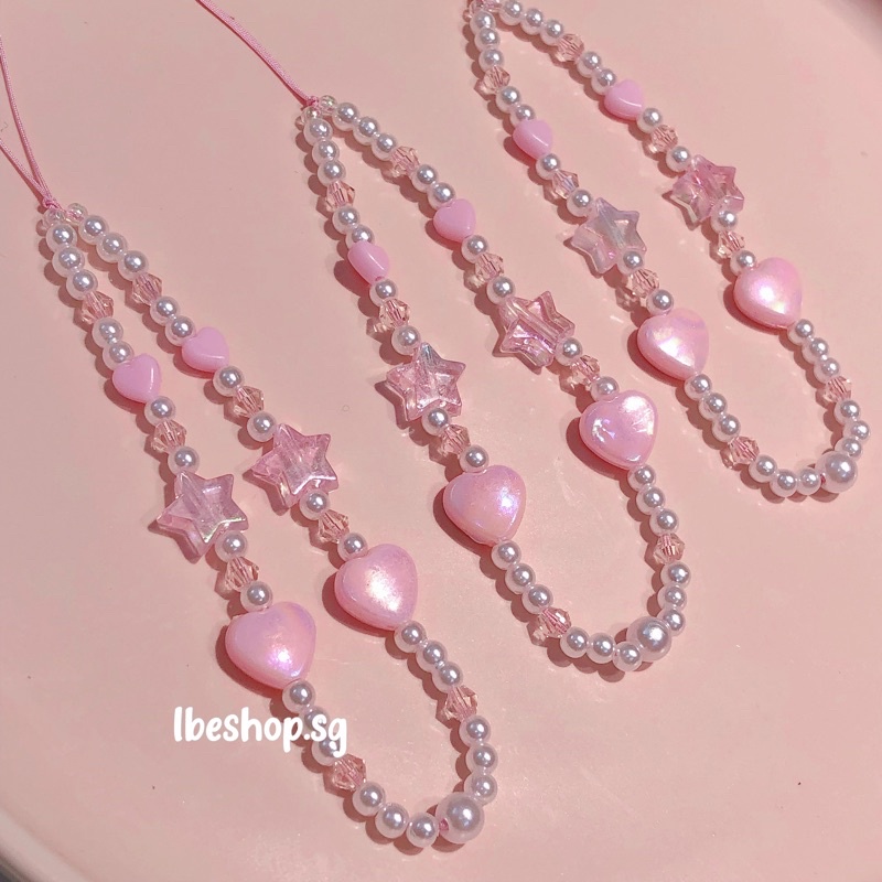 Dây đeo điện thoại Phone Strap handmade nhiều màu sắc dễ thương