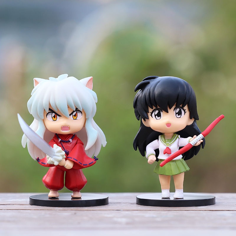 Mô Hình Inuyasha Khuyển Dạ Xoa, Cát Cánh, Sát Sinh Hoàn, Higurashi Kagome A Li Cực CUTE Cực Sắc Nét