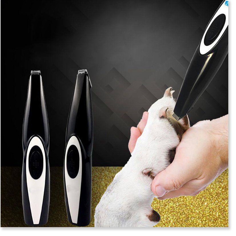 (Bảo hành 6 tháng) Tông Đơ Cắt Lông Bàn Chân Cho Chó Mèo (có thể sạc USB) Tông đơ mini máy tỉa lông bàn chân thú cưng