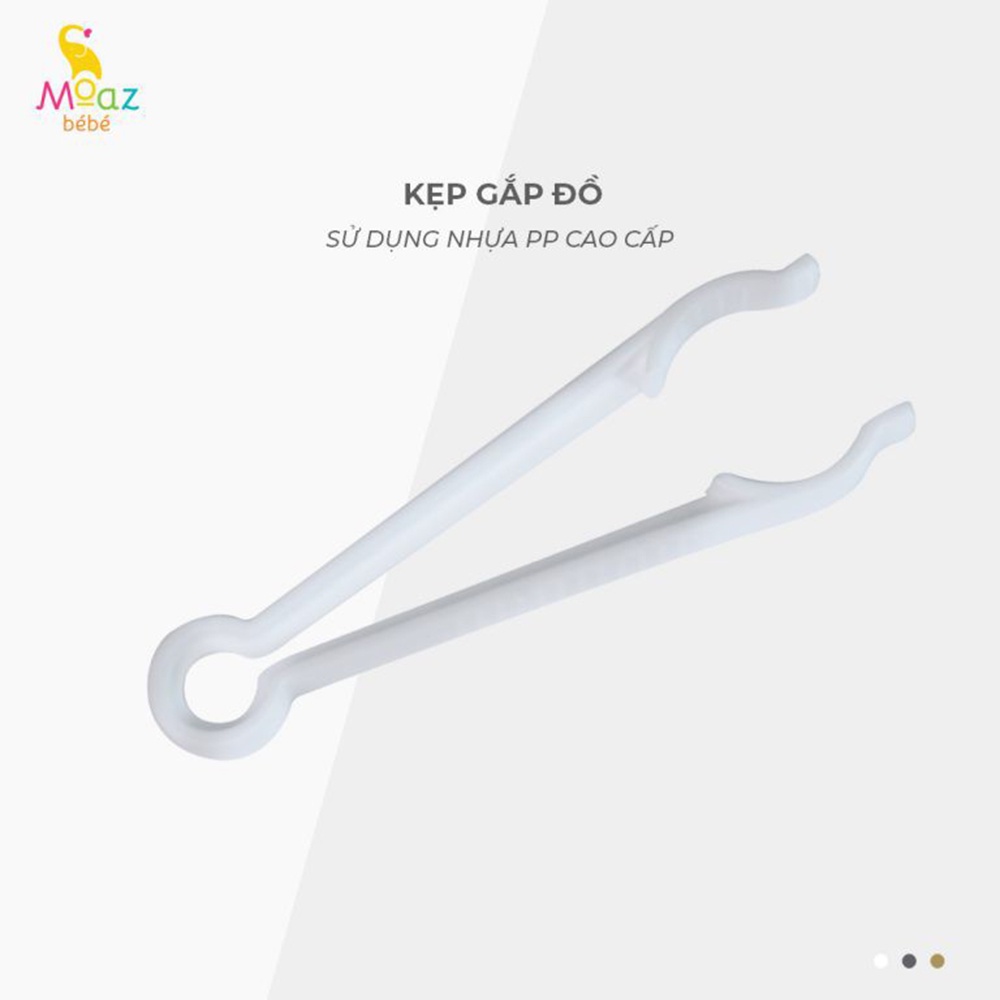 Máy tiệt trùng sấy khô bình sữa cho bé tia UV-C Moaz Bebe MB025 18 lít