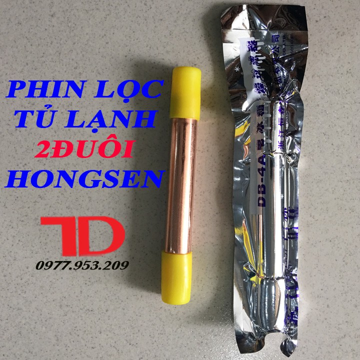 Phin lọc tủ lạnh 2 đuôi hongsen