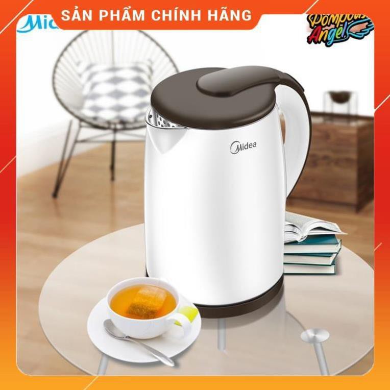 [Mã SKAMPUSHA7 giảm 8% đơn 250k]Bình đun nước MIDEA MK17DS 1.7L chính hãng (vthm9) Huy Anh