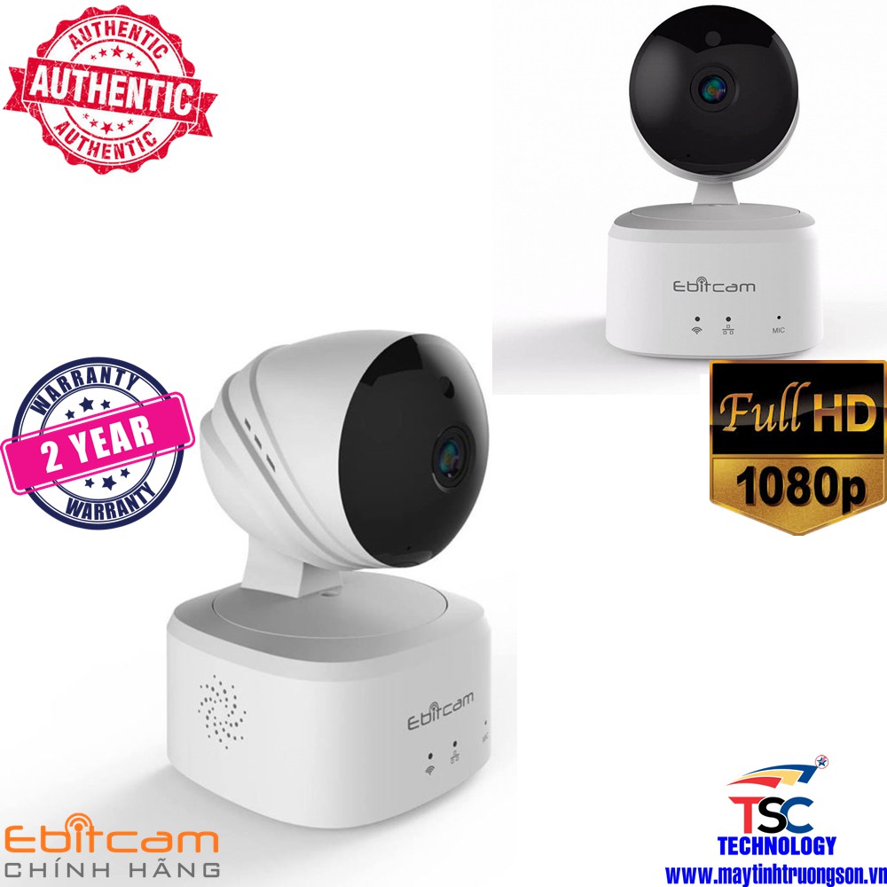 Ebitcam E2-X Camera IP Wifi 2.0MP Full HD1080P | Chính Hãng - Maytinhtruongson.vn