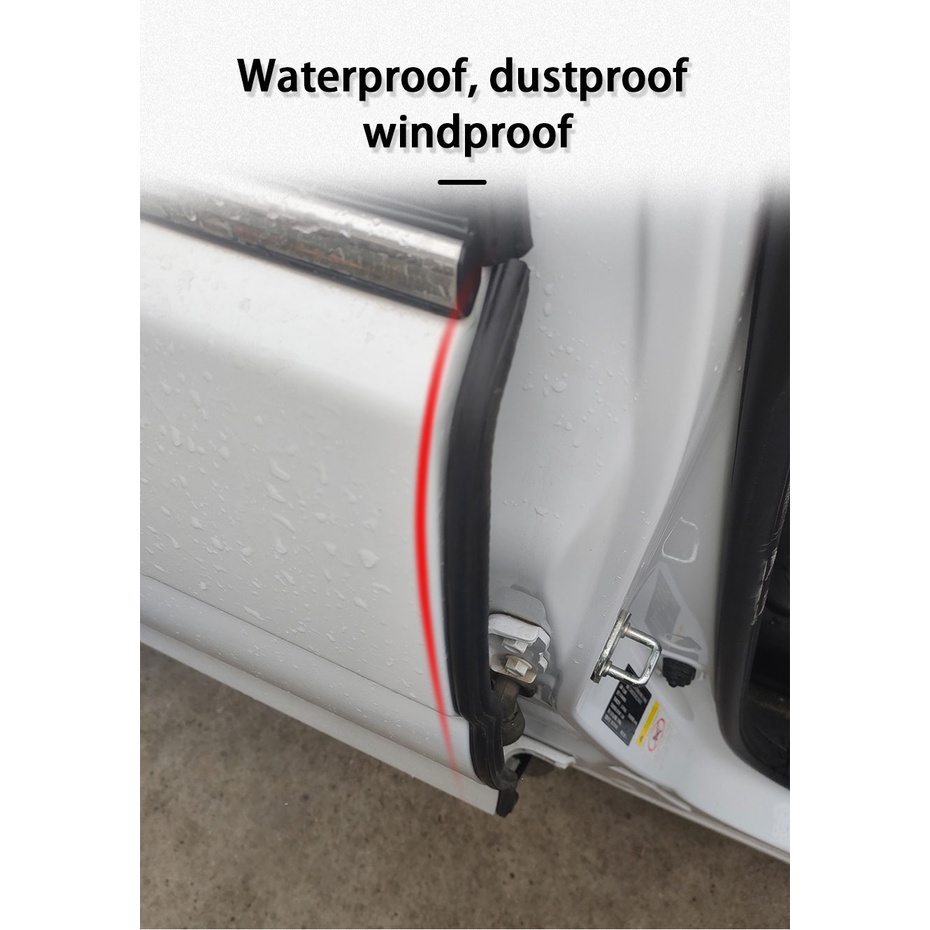 Dải Cao Su PVC EPDM Hình Chữ U Dán Viền Cửa Xe Hơi / Tàu Thuyền / Xe Tải Chống Bụi Cách Âm Thông Dụng