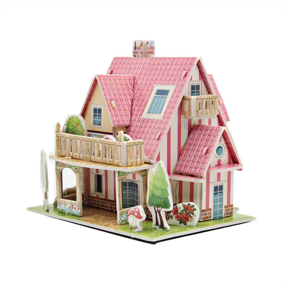 Đồ chơi lắp ráp mô hình nhà hoạt hình 3D thủ công sáng tạo cho trẻ em