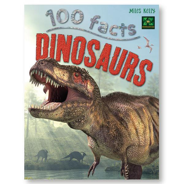 Sách Ngoại Văn - 100 Facts Dinosaurs - Miles Kelly