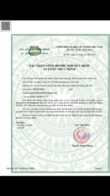 Men vi sinh ống uống Spobio CL trị rối loạn tiêu hoá, phân sống, tiêu chảy, cho trẻ sơ sinh và trẻ nhỏ | BigBuy360 - bigbuy360.vn