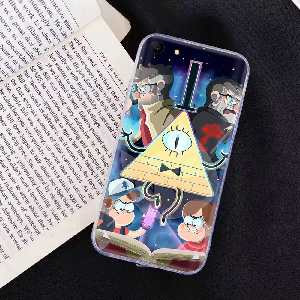 Ốp Điện Thoại Trong Suốt Họa Tiết Gravity Falls Cho iPhone 5S 8 XR 6S 11 5 6 7 Pro Max SE Plus