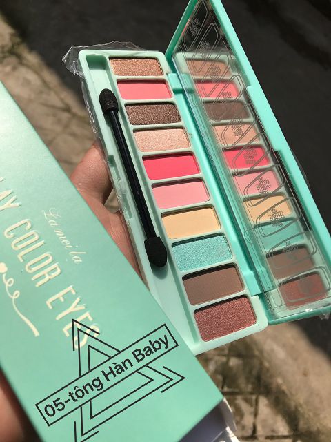 Phấn mắt 10 ô tone Hàn Play Color Eyes Lameila nội địa Trung | BigBuy360 - bigbuy360.vn