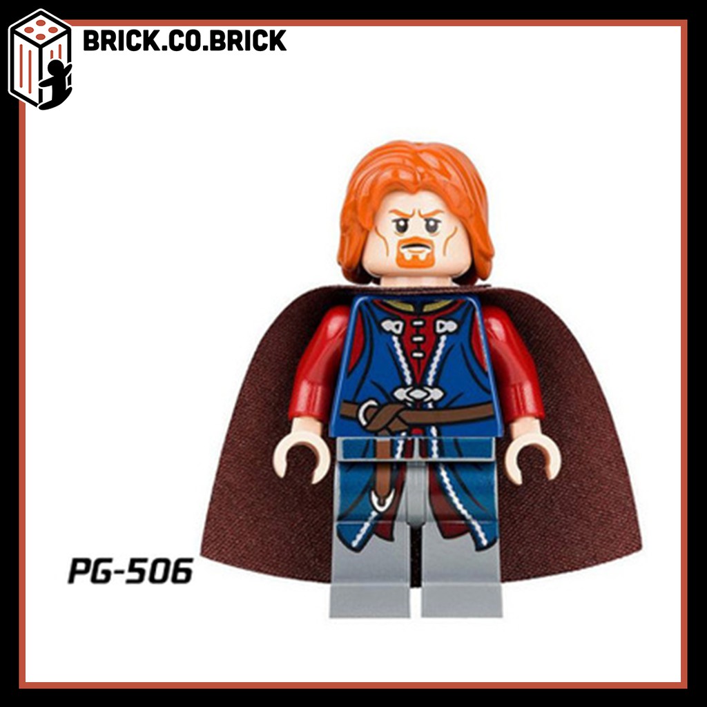 Non Lego Lord of the rings Lính trung cổ Đồ Chơi Lắp Ráp Minifigure Mô Hình Nhân Vật Chúa Tể Những Chiếc Nhẫn PG8031