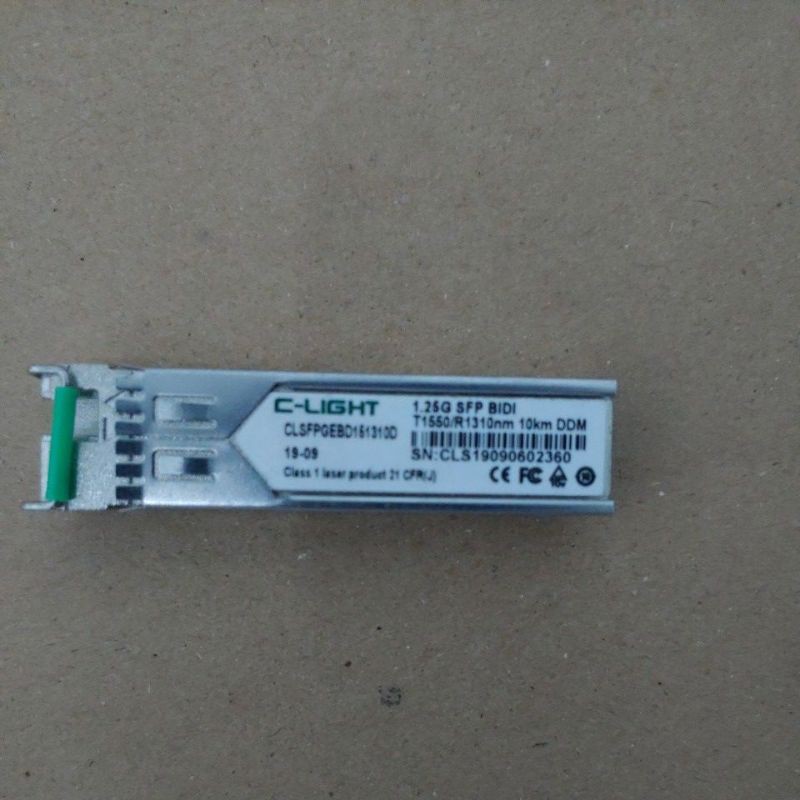 module quang sfp 1.25G 1 sợi quang 20Km