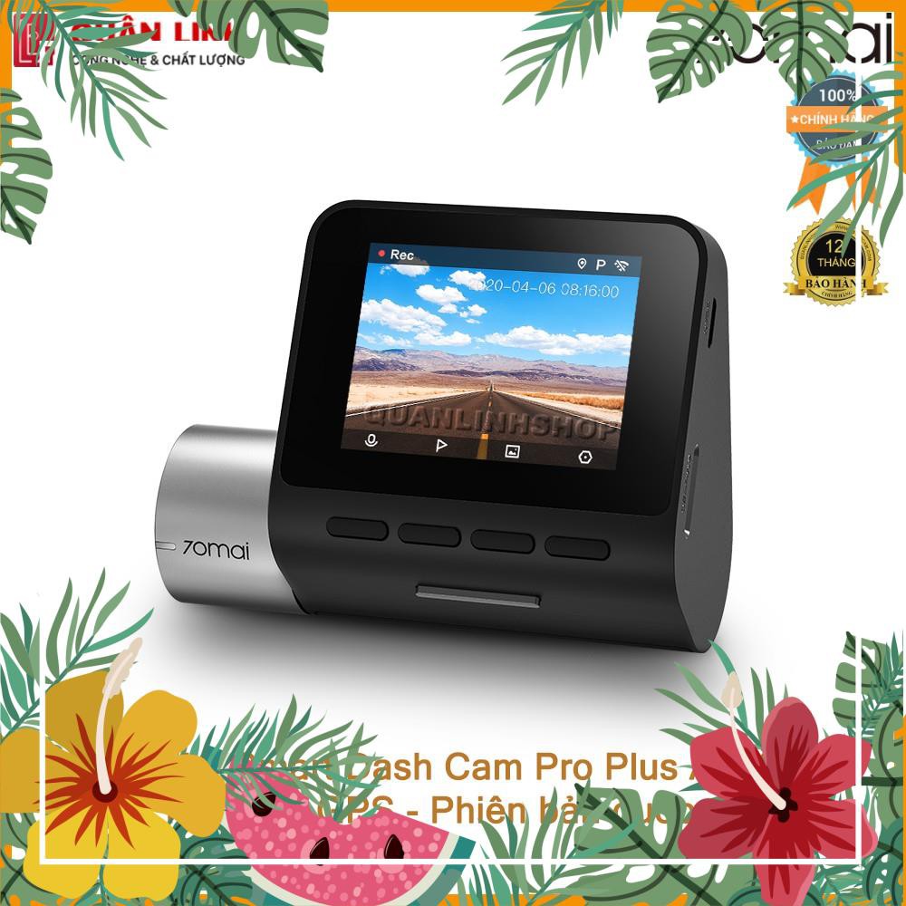 Camera hành trình 70mai Dash Cam Pro Plus A500 Quốc tế. Tích hợp sẵn GPS - Bảo hành 12 tháng