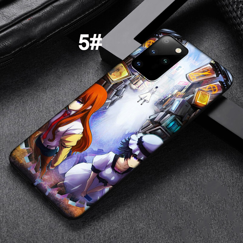 Silicone Ốp Điện Thoại Silicon Mềm Hình Anime Steins Gate Cho Samsung Galaxy M10 M20 M30 M40 A60 A70 A70s M11 M21 M30 M30s A2 J4 Core