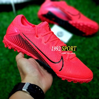 Giày bóng đá vapor 13 pro đỏ vạch đen tf