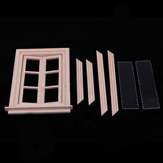Mô hình cửa sổ mini cho nhà búp bê