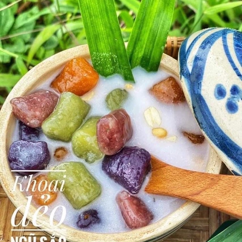 🥔KHOAI DẺO VIÊN NẤU CHÈ 1 KG🍵🥥