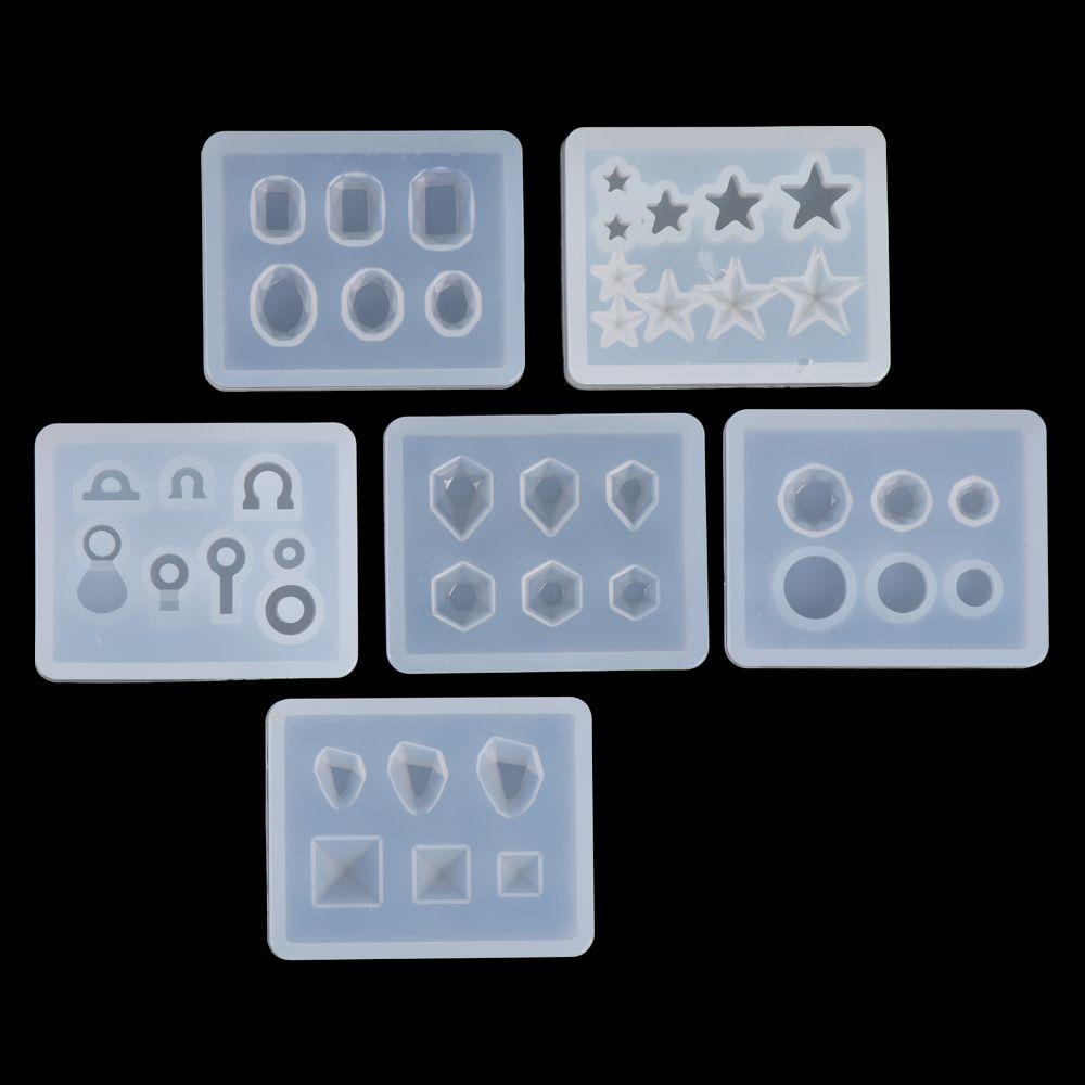 MAG Khuôn Silicone Làm Mặt Vòng cổ / Móc Khóa Hình Hạt Nhựa