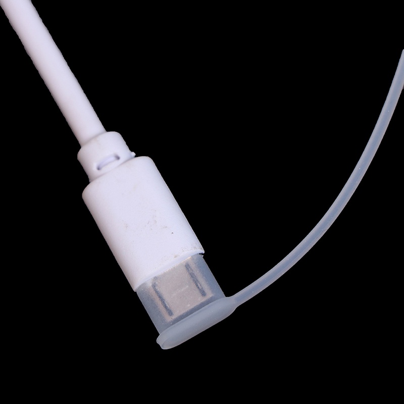 10Pcs/Set USB Type-c Protection Cap Cord Dust Plug Charger Cover/ Universal Transfer Cable Waterproof Cover with Rope