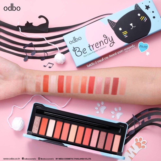 Phấn Mắt Odbo Be Trendy OD258
