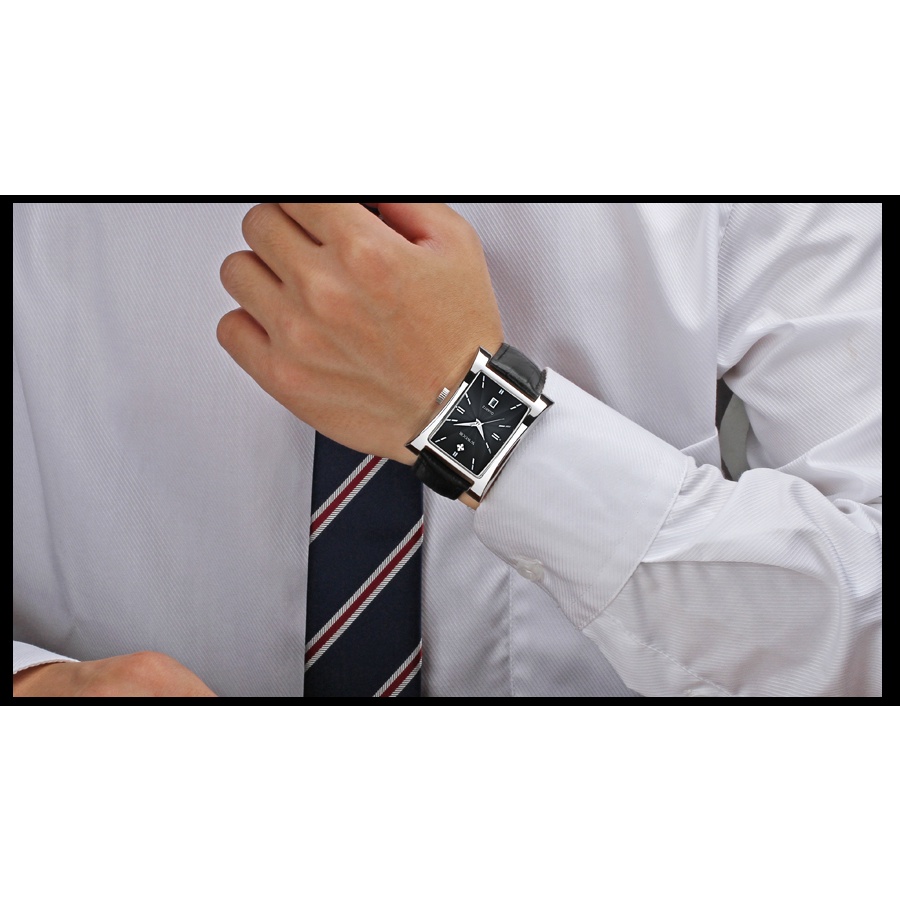 Đồng Hồ Thể Thao WWOOR Mặt Vuông Màu Vàng Đen Chống Nước Cao Cấp Cho Nam Reloj Hombre-8017
