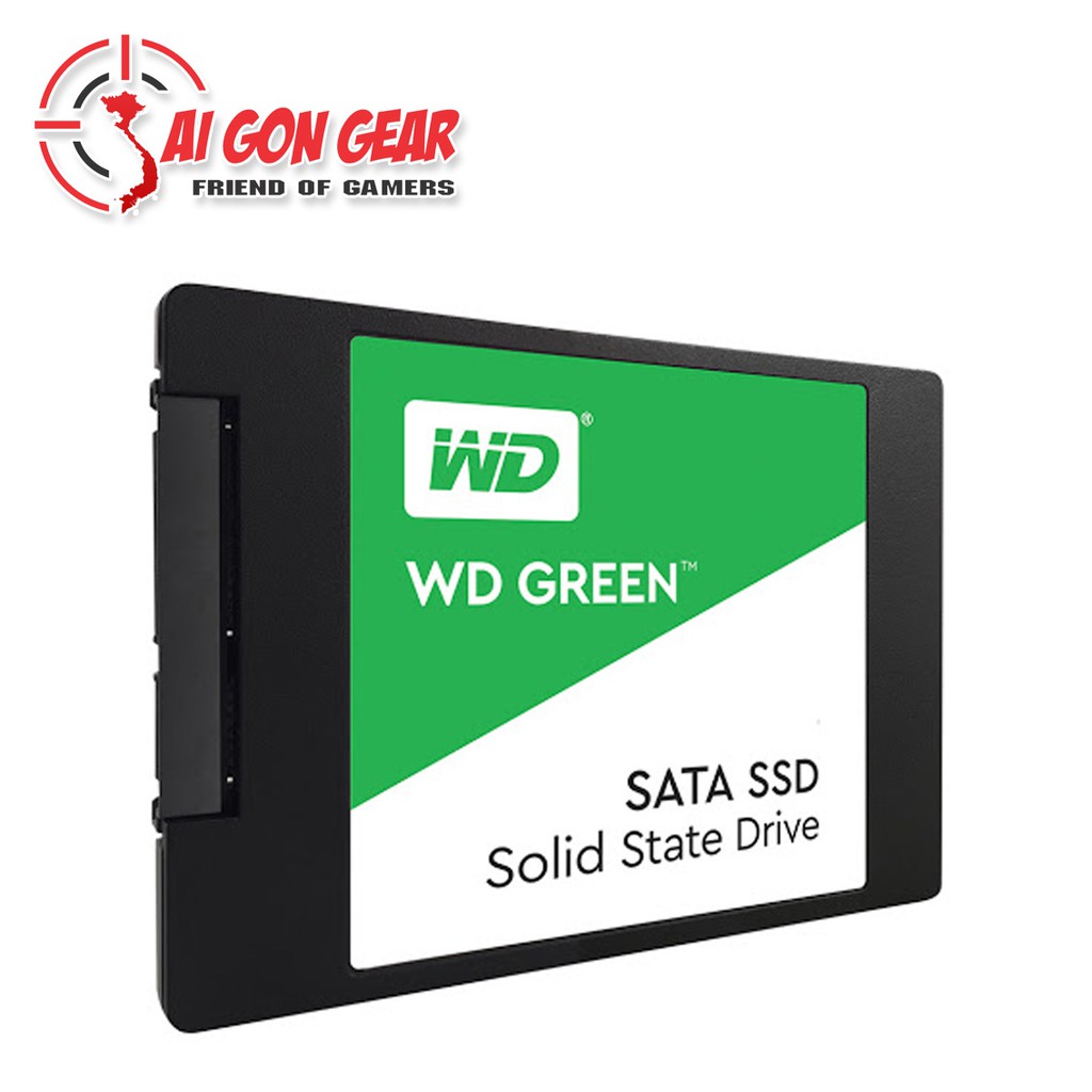 Ổ cứng SSD Western Digital Green 120GB / 240G / 480G 2.5" SATA 3 ( R540 )