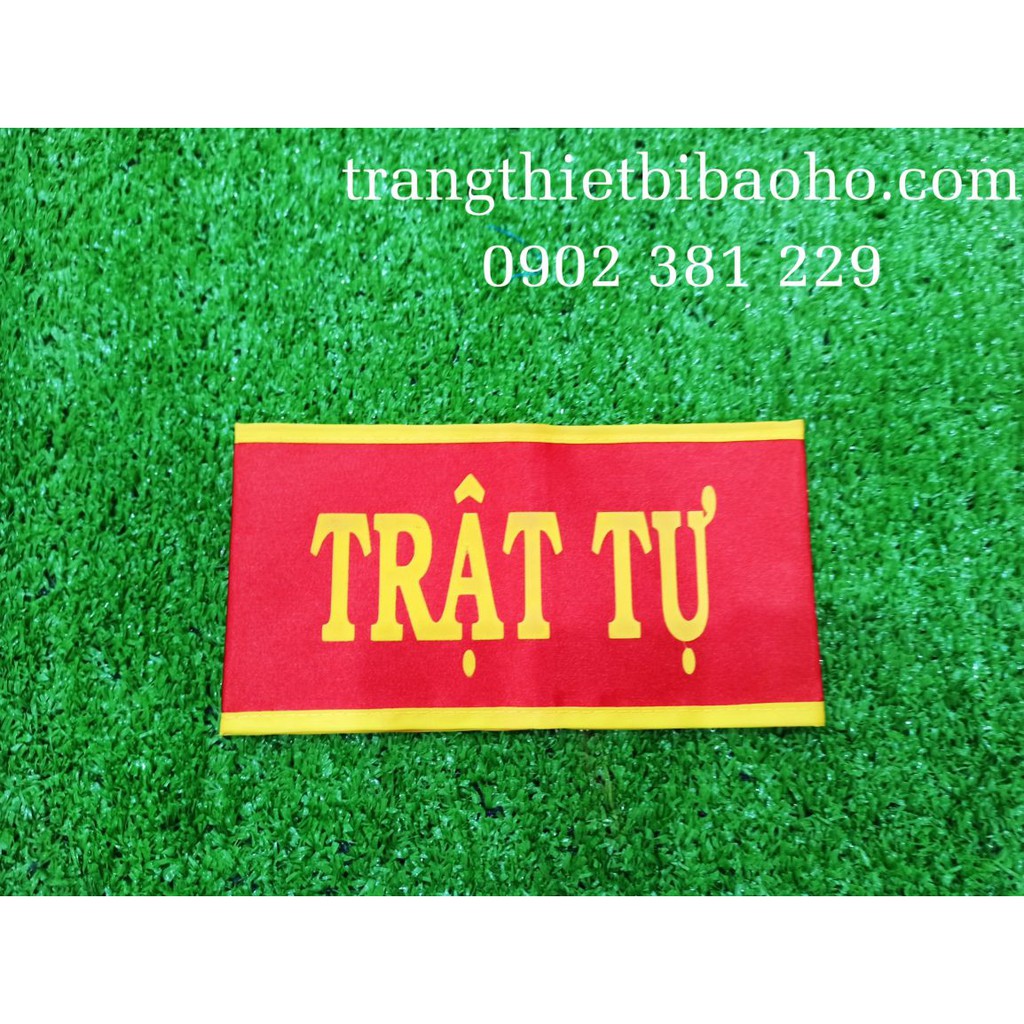 Băng rôn cánh tay màu đỏ - nhiều mẫu