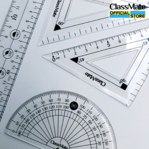 Bộ thước eke học sinh Classmate 4 món CL-RS103