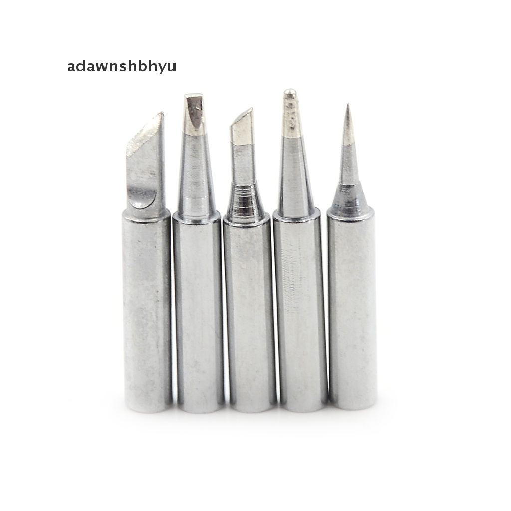 Set 5 đầu mũi hàn điện bằng đồng thau 936 tiện lợi