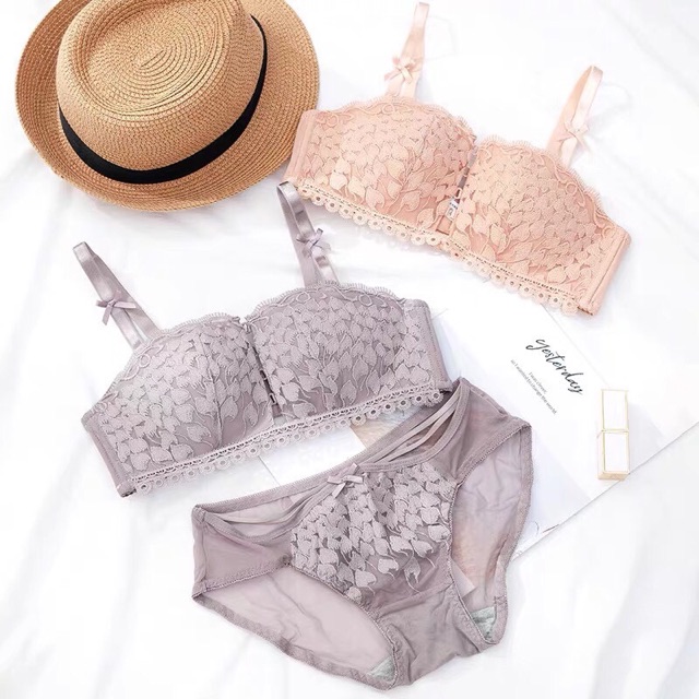 Bộ đồ lót ren cúp vuông cao cấp | BigBuy360 - bigbuy360.vn