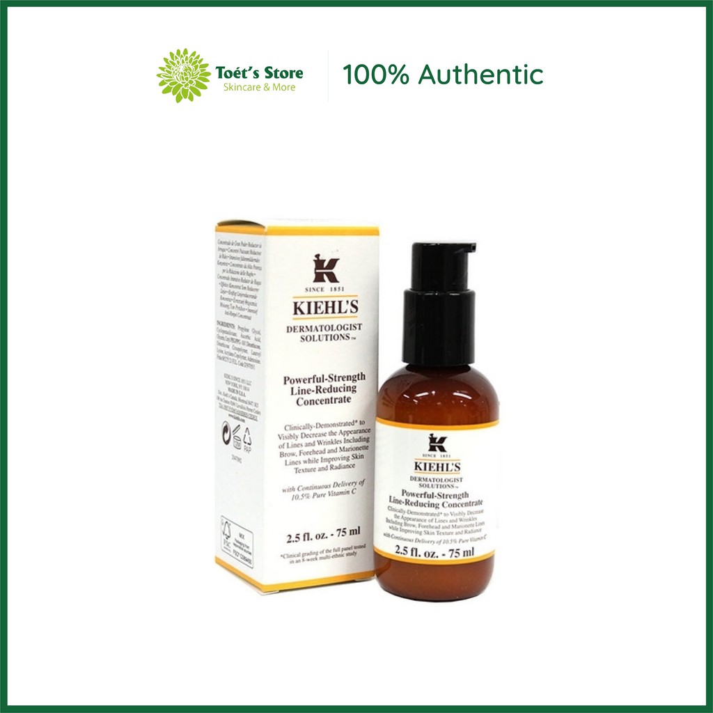 Tinh chất Kiehl's Powerful Strength-Line Reducing-Concentrate 12,5% vitamin C