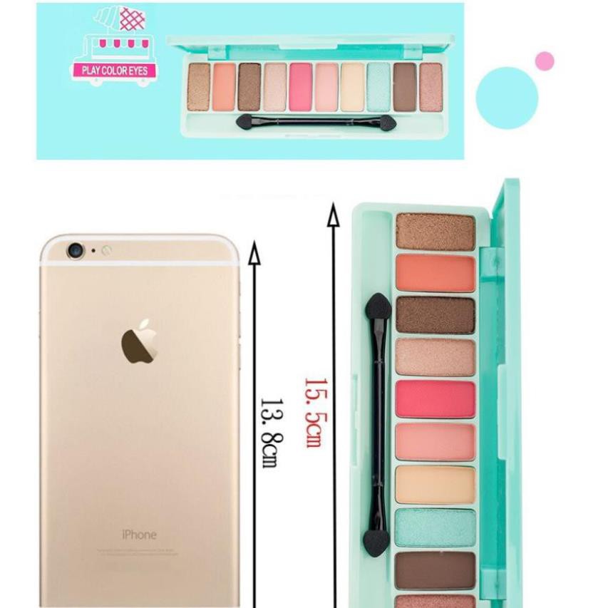 Phấn mắt 10 ô Lameila Play Color Eyes nội địa Trung La Mei La NO:3596