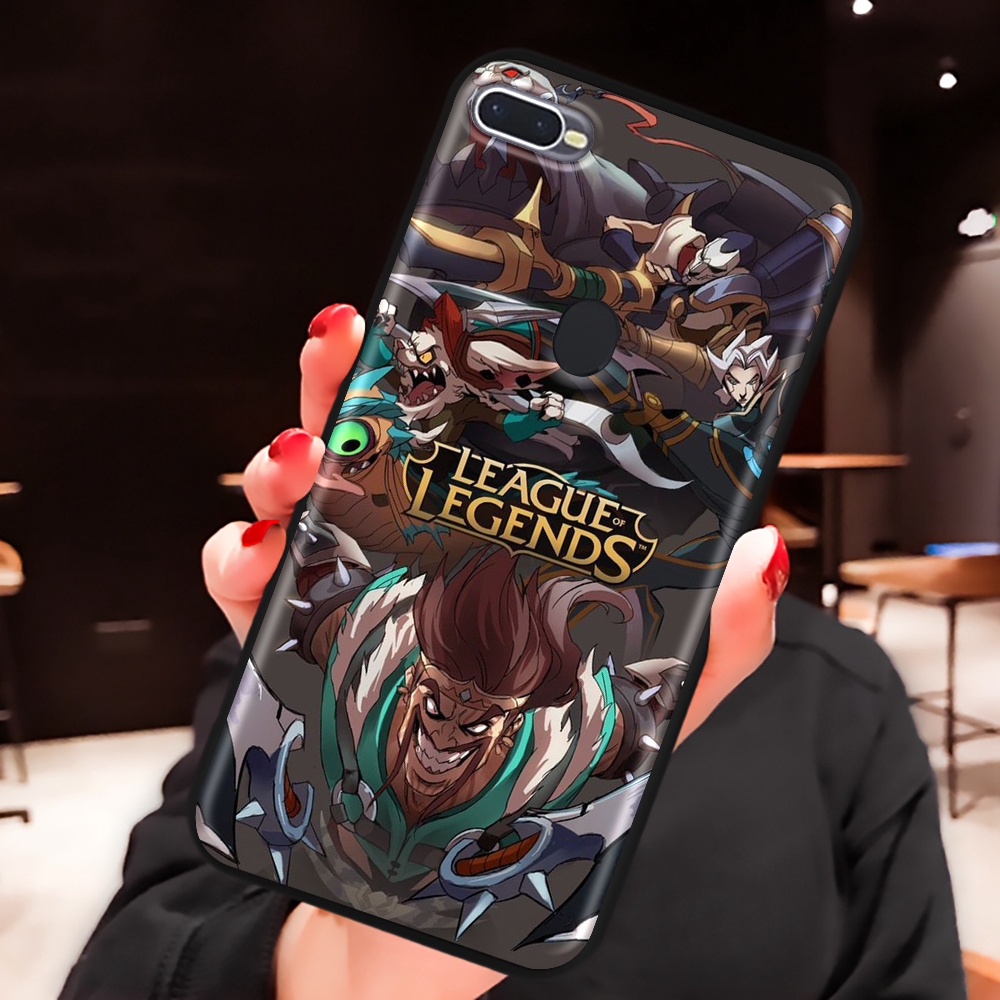 Ốp Điện Thoại Mềm Hình Lol League Of Legends 071 Cho Oppo A37 Neo 9 A7 A5s A77 F3 F11 Reno 3 Realme X50 Pro