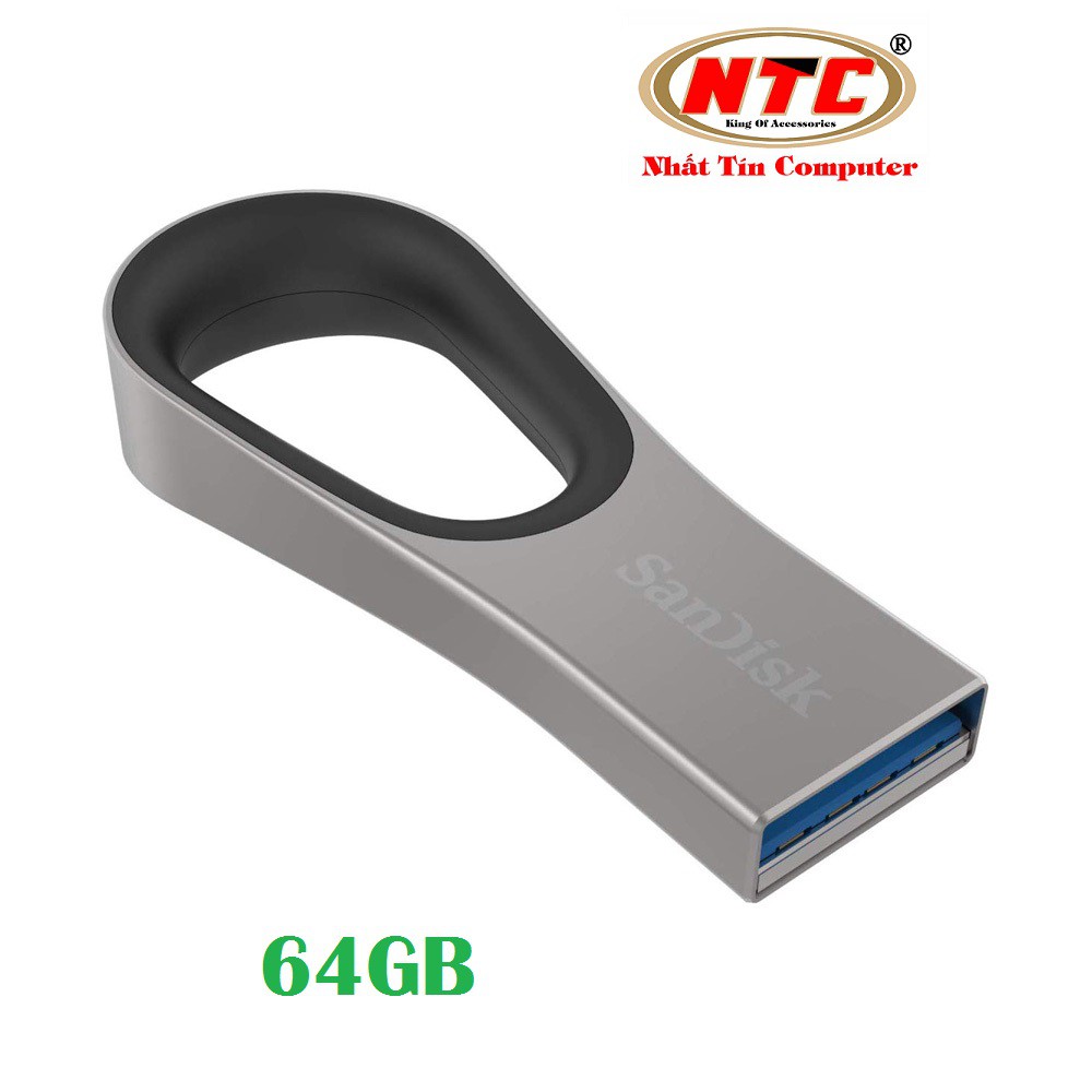 USB 3.0 SanDisk CZ93 Ultra Loop 64GB 130MB/s (Bạc)