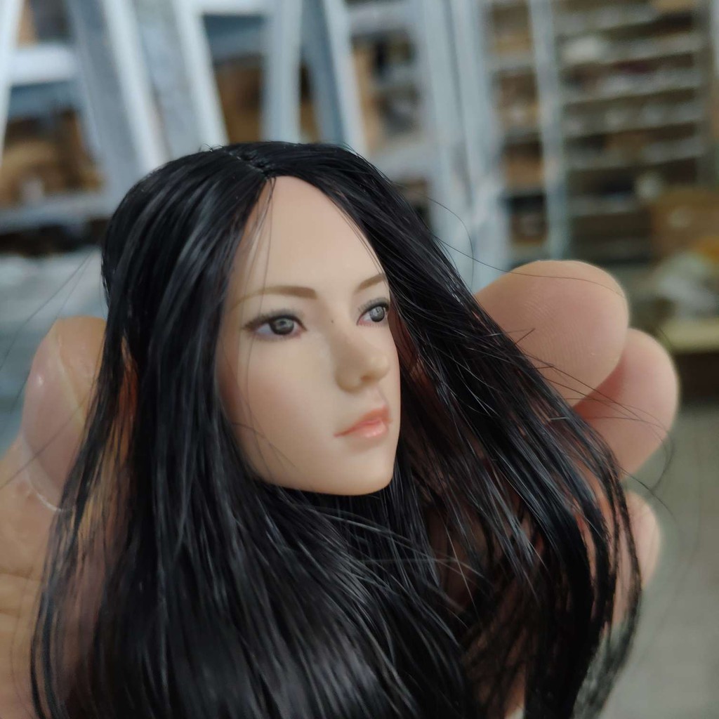 Đầu mô hình nữ SUPER DUCK SDH002 B 1/6 12"