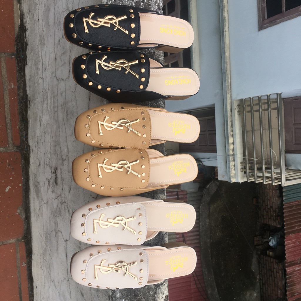 [SALE] Sục Ys siêu sang gót 2cm