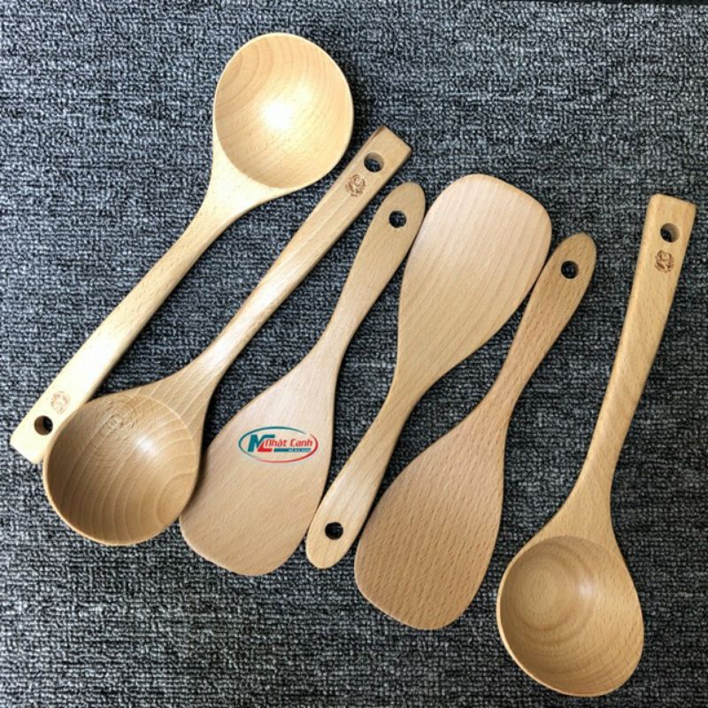 Môi gỗ múc canh, cơm,sào nấu