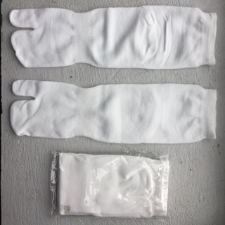 (Sẵn hàng )Tất Tabi thun cotton trắng đi geta