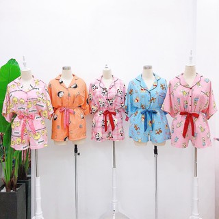 Đồ ngủ pijama lụa hàn cánh dơi form 40-65kg