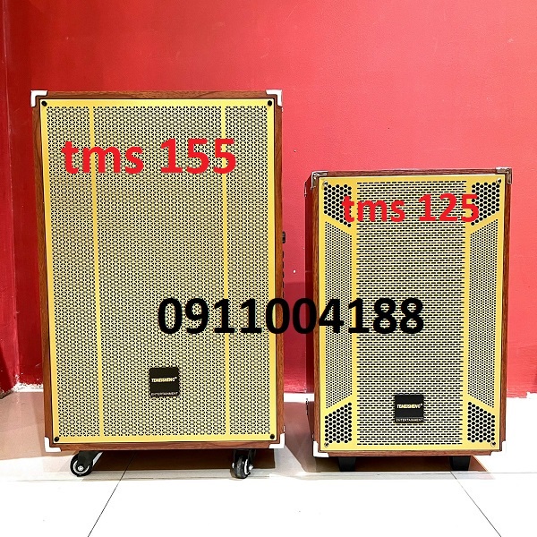 Loa Kéo Temeisheng TMS 125 Hàng Chính Hãng  Loa Bass 30 Karaoke Công Suất Lớn, Tặng 2 Micro Hút Âm + Bảo Hành 12 Tháng